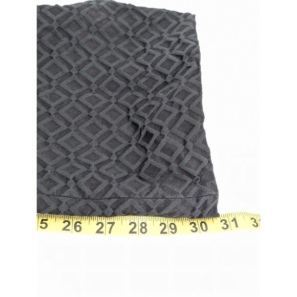 Tahari Women' Medium Black Argyle Diamond Pattern Dress Pants Size 4 Small USA - Picture 8 of 9